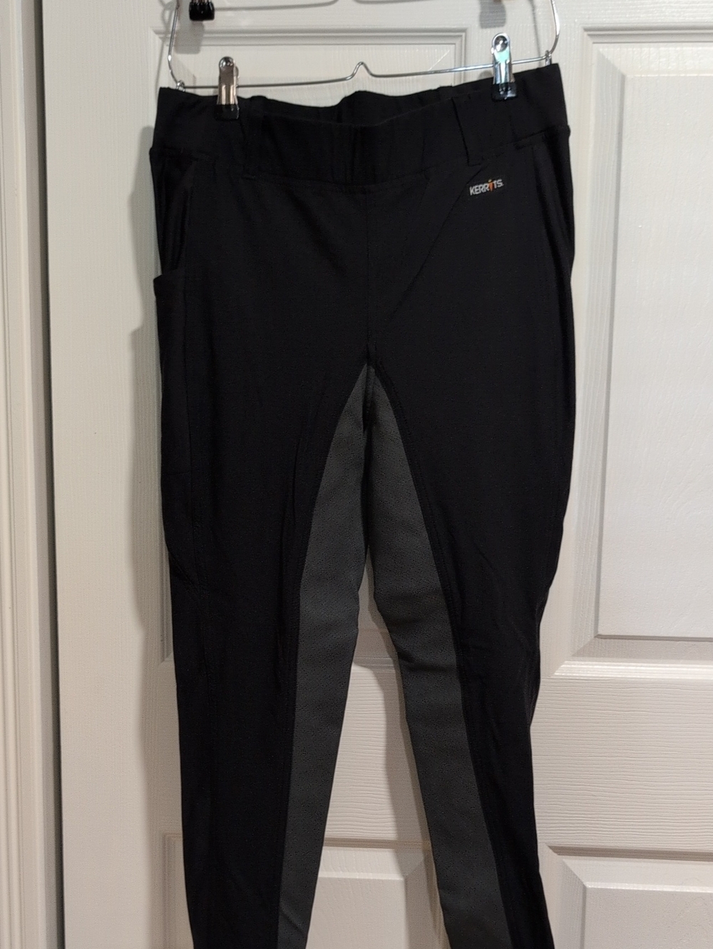 Kerrits Black with Gray Full Seat Breech